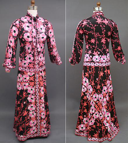 late 1960s Emilio Pucci wool dress - Courtesy of pastperfectvintage.com