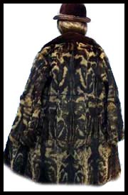 Vintage civet coat - Courtesy of novafashions