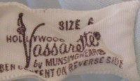 from a pair of 1960s panties  - Courtesy of glamoursurf 