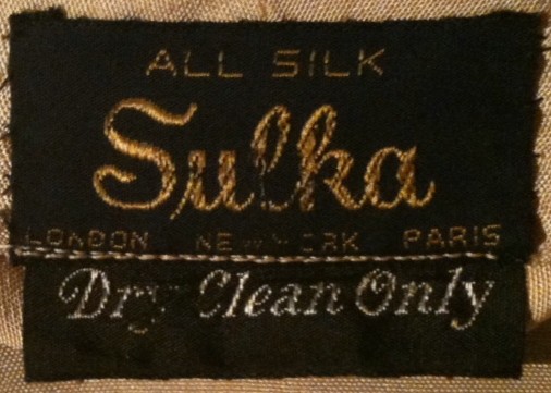 from an early 1990s robe - Courtesy of an anonymous donor