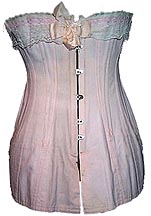  1912 pink corset - Courtesy of corsetsandcrinolines.com