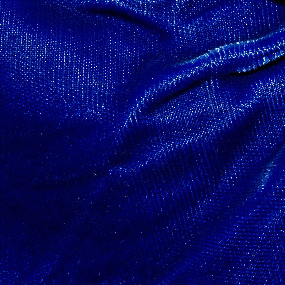 Rayon velvet, rumpled to show pile