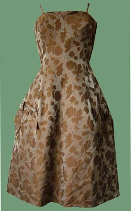 Ready-to-Wear early 1960s party dress Produced by Marcel Fenez for Carven