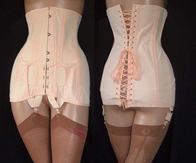 Vintage Gossard back lacer corset - Courtesy of gilo49