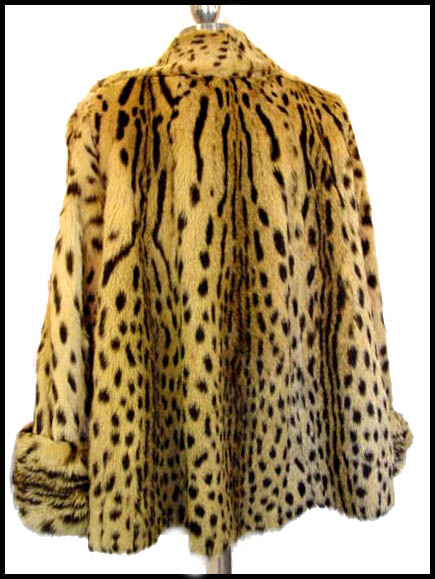 Vintage serval coat - Courtesy of daisyfairbanks