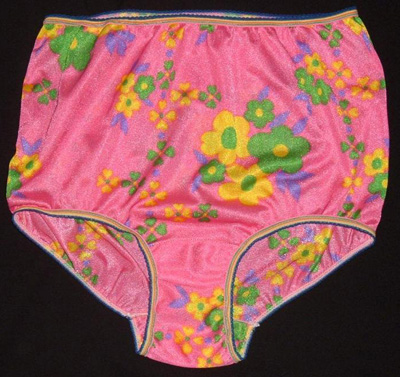 Vintage 1970s  floral panties - Courtesy of gilo49