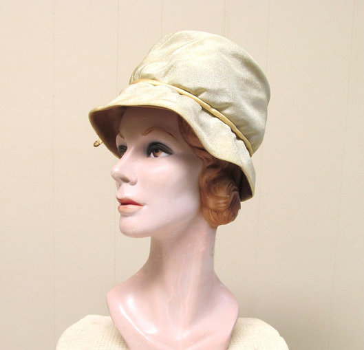 1960s fabric bucket hat  - Courtesy of ranchqueenvintage