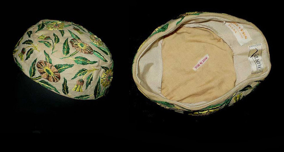 1960s ethnic pillbox hat  - Courtesy of thespectrum
