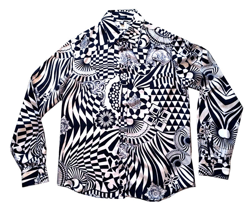 1990s Versace silk shirt - Courtesy of kevinandme