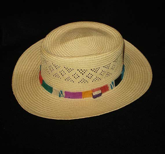 1980s man's straw Dobbs Planter's Hat - Courtesy of thespectrum