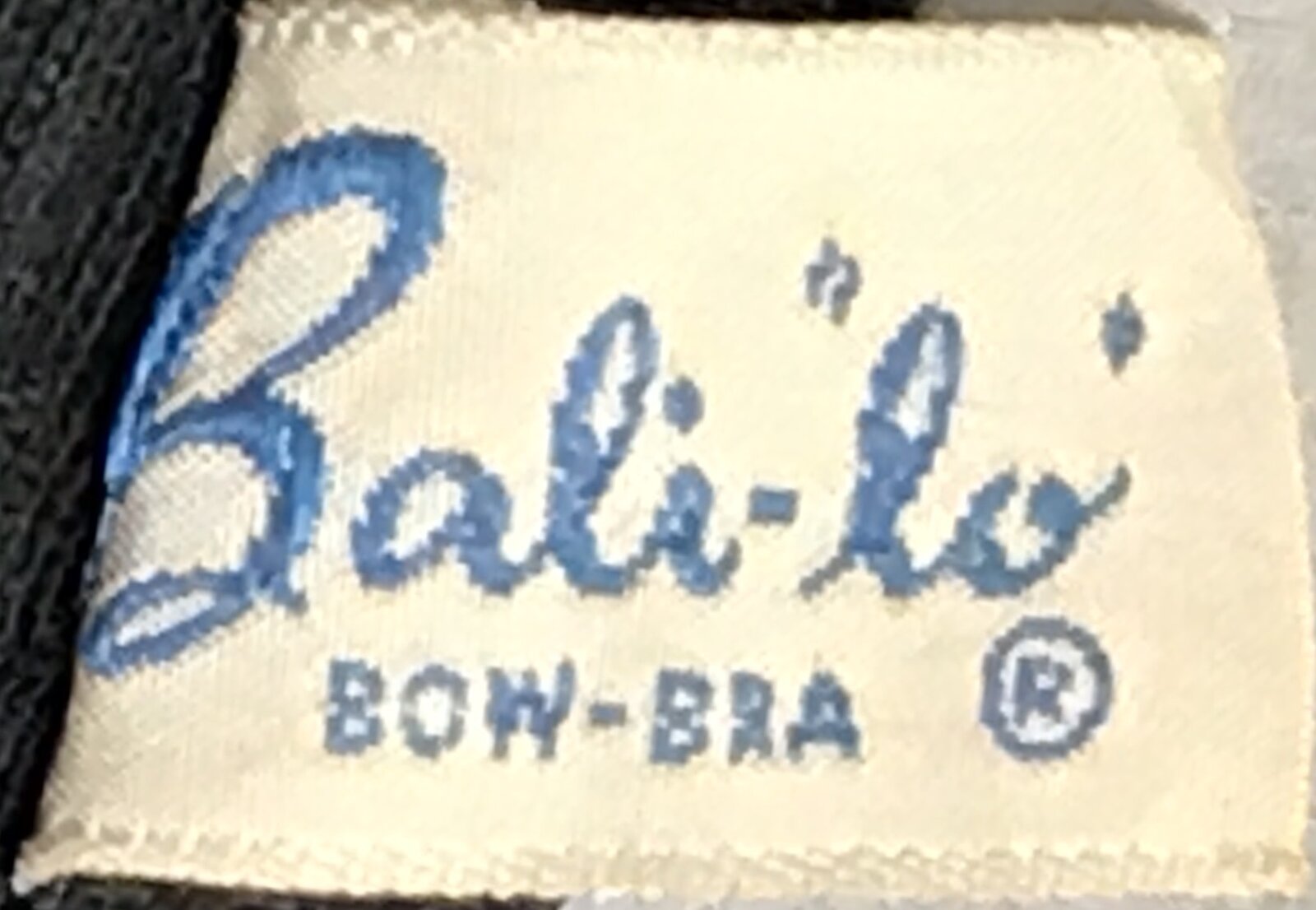 from a 1950s bra - Courtesy of ranchqueenvintage