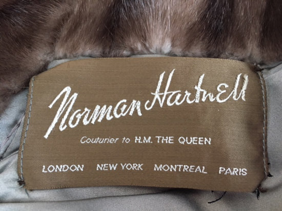 from a mid 1950s licensed fur shrug - Courtesy of themerchantsofvintage