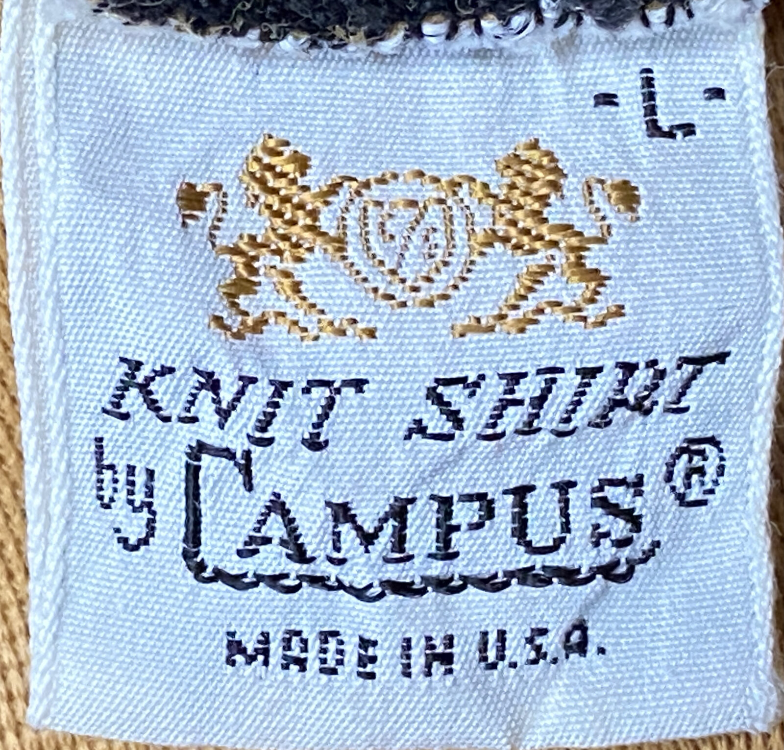 from a 1960s pullover shirt - Courtesy of Ranch Queen Vintage