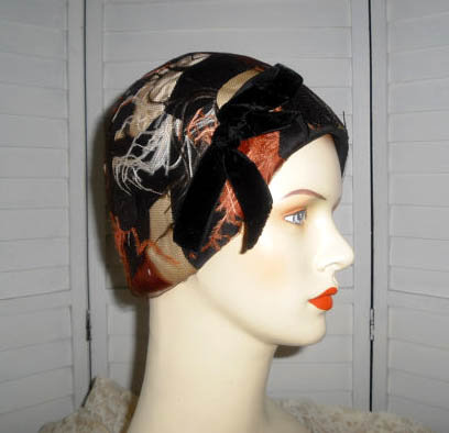 1970s cloche  - Courtesy of badgirlvintage