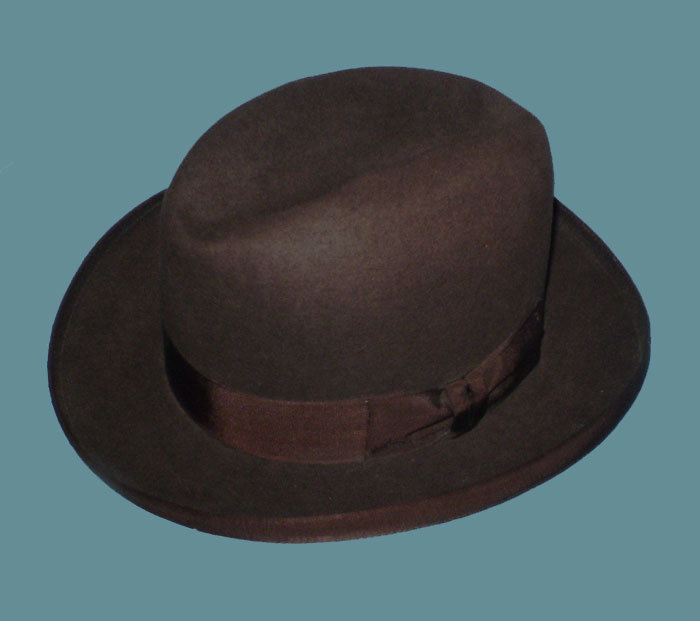 1940s Stetson Royal DeLuxe Homburg hat - Courtesy of thespectrum