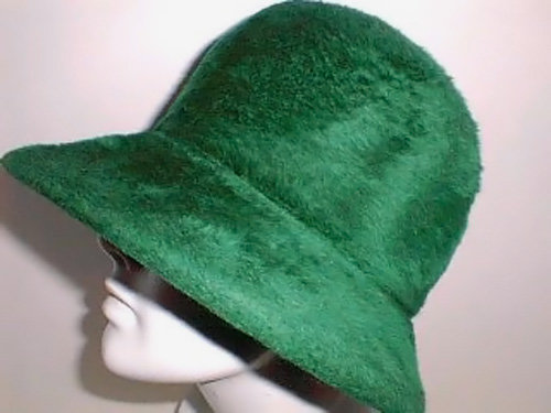 1970s fur felt lampshade hat - Courtesy of thespectrum