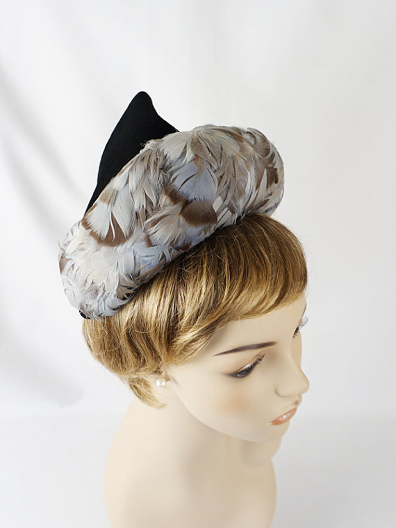 1940s pixie hat  - Courtesy of alleycatsvintage