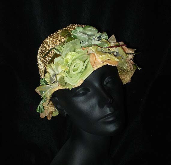 1960s flower trimmed bucket hat - Courtesy of thespectrum