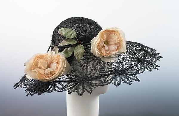 1956 Sally Victor picture hat  -  Courtesy of the Metropolitan Museum of Art