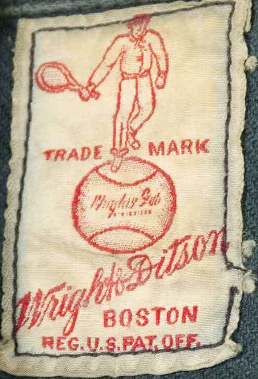 from a 1908 4-piece baseball uniform - Courtesy of Augusta Auctions