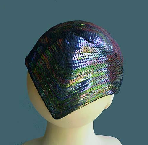 1950s sequined Juliet cap  - Courtesy of thespectrum