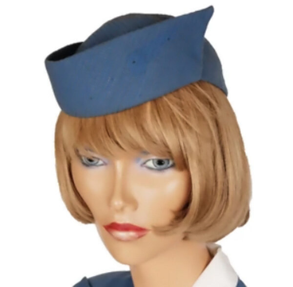 1955 Trans Canada Airlines Stewardess Hat from Mae Hanauer New York - Courtesy of  poppysvintageclothing