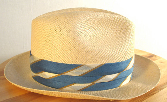 1950s hat band ribbon  - Courtesy of soulmanvintage