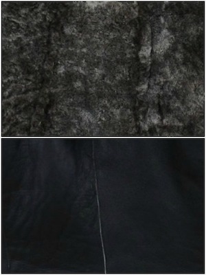Shearling wool and leatherside - Courtesy of furwise.com