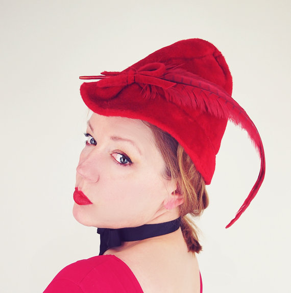 1950s Adele Claire pixie cap - Courtesy of denisebrain