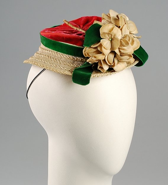 1937 Madame Suzy doll hat  - Courtesy of the Metropolitan Museum of Art