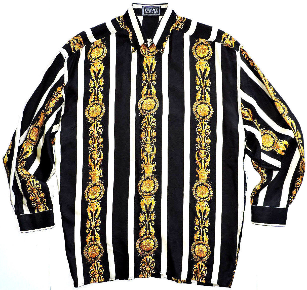 1990s Gianni Versaci silk shirt - Courtesy kevinandme