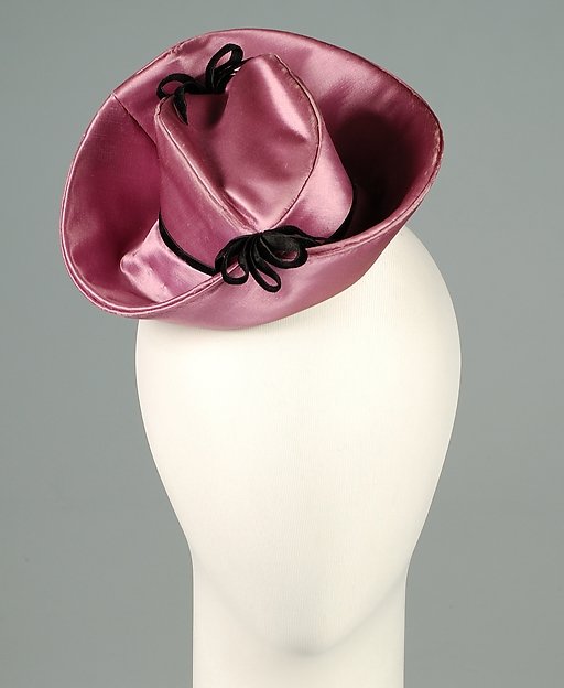 1938 Pary Goodfellow cocktail doll hat  - Courtesy of the Metropolitan Museum of Art