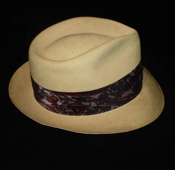 1950s Wormser Panama straw hat - Courtesy of thespectrum
