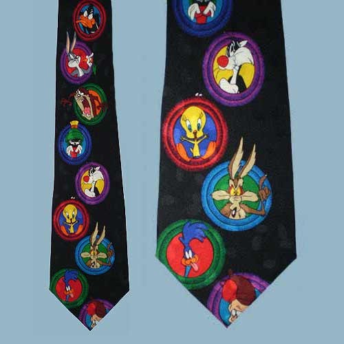 1990s Looney Tunes silk tie - Courtesy of thespectrum