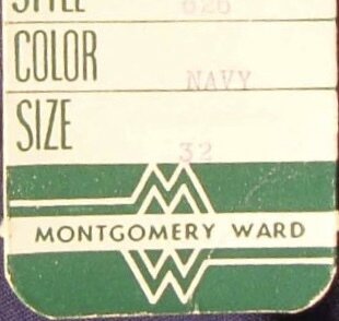 from an early-1960s skirt hang tag - Courtesy of Metro Retro Vintage