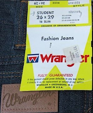 from 1980s jeans - Courtesy of mags_rags