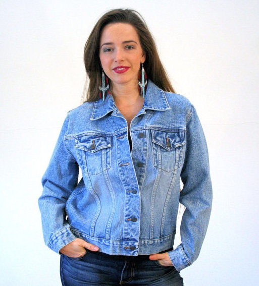 1990s jean jacket - Courtesy of morningglorious