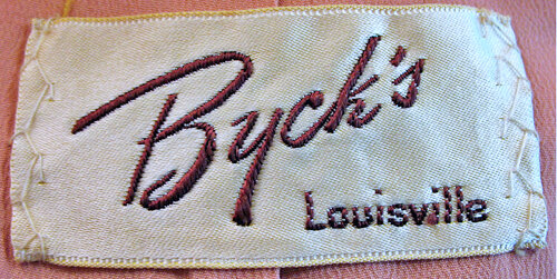 from a 1950s suit jacket - Courtesy of Hollis Jenkins-Evans