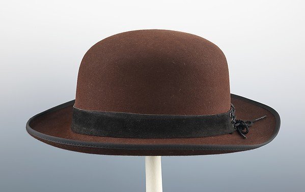 1968 hat band ribbon  - Courtesy of The Metropolitan Museum of Art