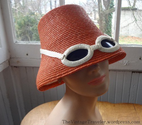 1960s sun hat - Courtesy of fuzzylizzie