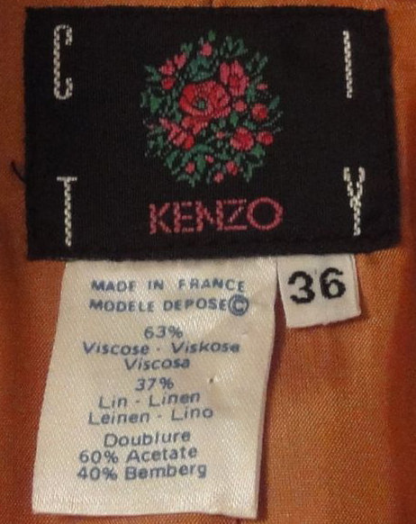 from an early 1990s jacket - Courtesy of midge
