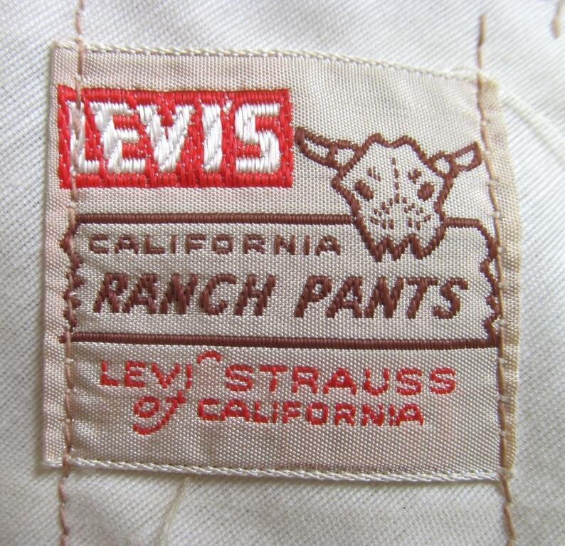 from a pair of 1950s women's pants - Courtesy of Ranch Queen Vintage