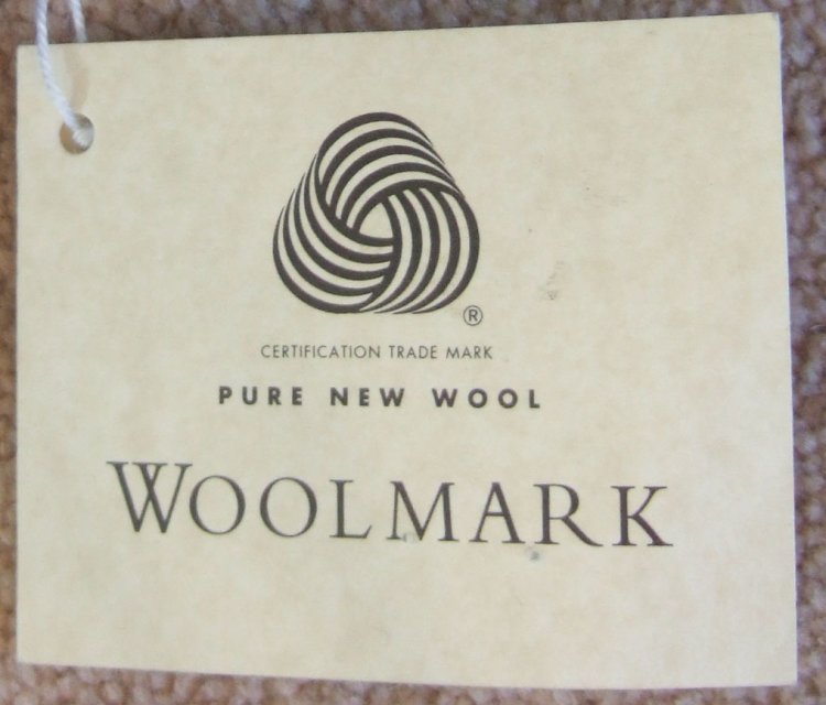 1999 wool mark tag Courtesy of stellarosevintage - Courtesy of stellarosevintage