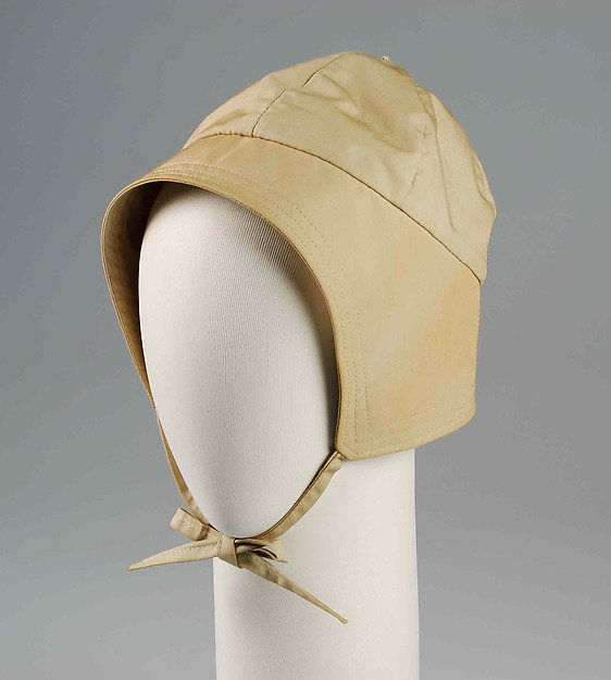 1953 attributed to Bonnie Cashin rain hat  - Courtesy of the Metropolitan Museum of Art