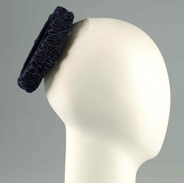 1942 Mainbocher doll hat  - Courtesy of the Metropolitan Museum of Art