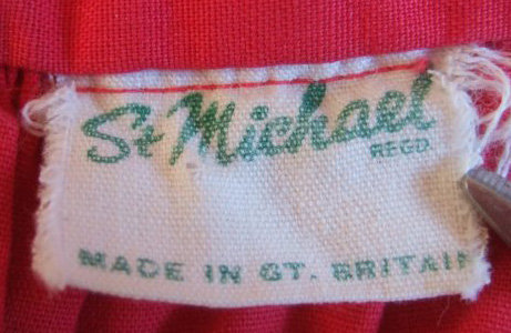 from an early-1960s apron  - Courtesy of stellarosevintage