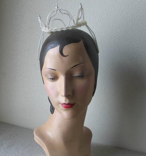 1960s bridal tiara  - Courtesy of thevintagemerchant