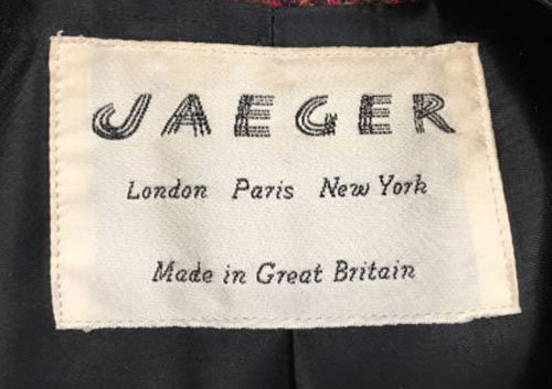 from a 1980s/1990s womens jacket - Courtesy of Mimi58