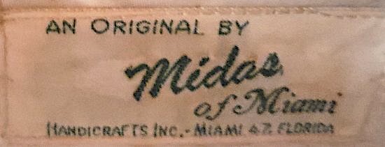 from a 1950s purse - Courtesy of Vintage Purse Museum