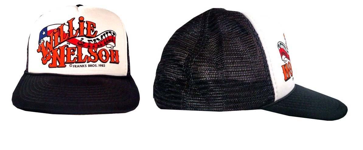 1982 Willie Nelson trucker hat - Courtesy of kevinandme